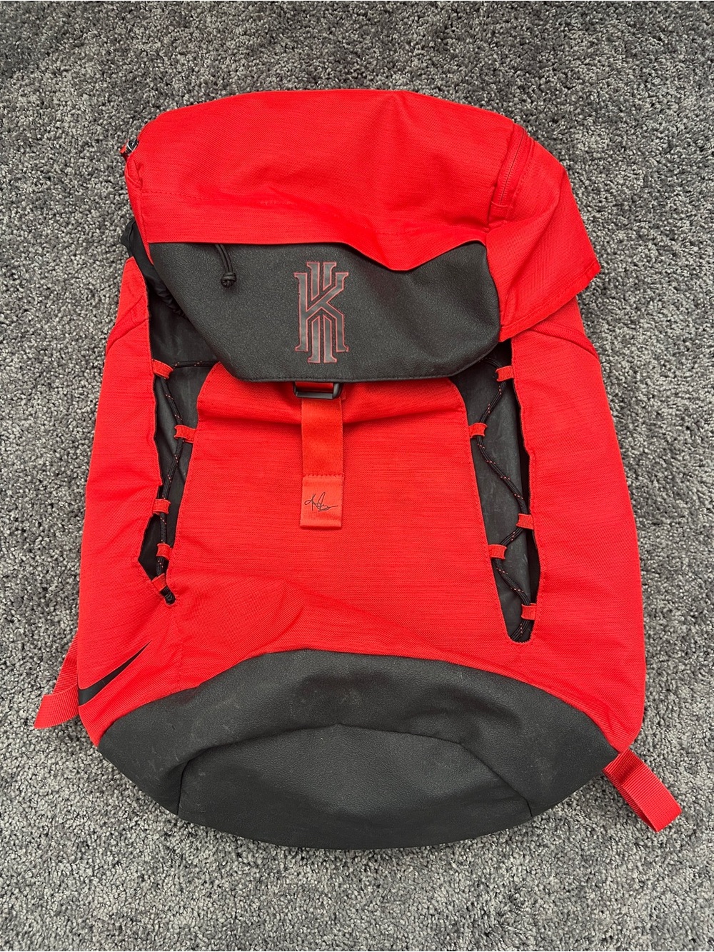 Nike Kyrie Irving Elite Basketball Backpack 'University Red' BA5788-657 Read